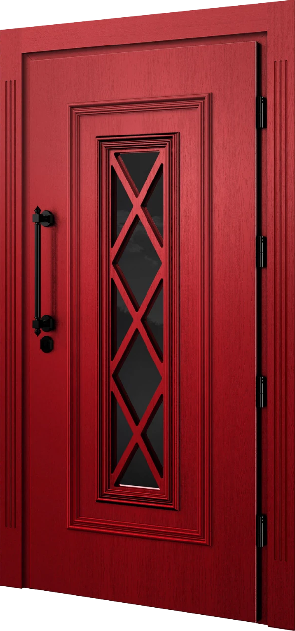 Drzwi zew. drewniane Barański Elegant DB 761